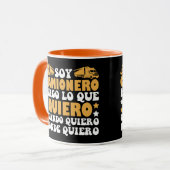 Divertido Soy Camionero Hago Lo Que Quiero Mok (Voorkant links)