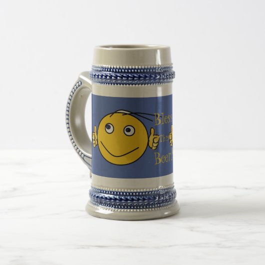 Divertissement Fun Bénissez cette tasse de bière ! (Devant gauche)