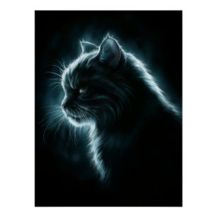 Dives Cat 2-Posters Perfect Poster