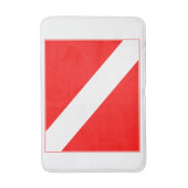 Divevlag Badmat (Voorkant Verticaal)