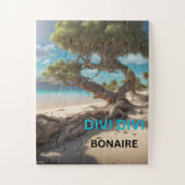 Divi divi bonaire legpuzzel (Verticaal)