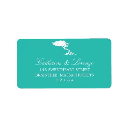 Divi Divi Tree Aruba | Adres Etiket (Voorkant)