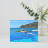 Divi Little Bay Infinity pool, Sint Maarten - SXM Briefkaart (Staand voorkant)
