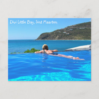 Divi Little Bay Infinity pool, Sint Maarten - SXM Briefkaart
