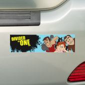DIVIDEDasONE Bumpersticker (Op auto)