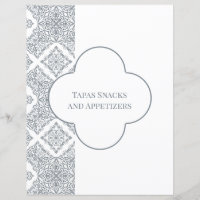 Divider Page for Grey Spanish Tile Classeur