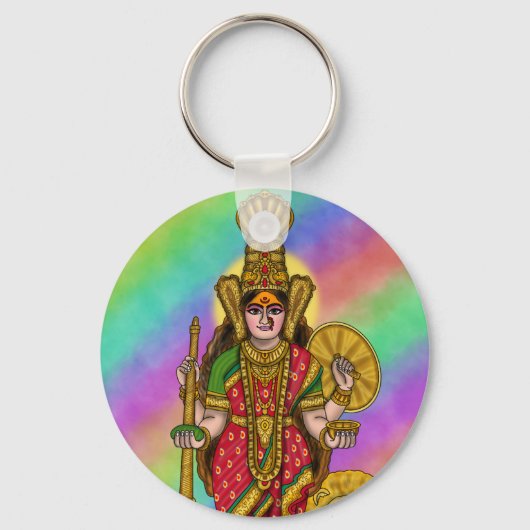 Divin porte-clés Kolhapur Mahalakshmi (Recto)