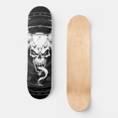 Divine Arcane Skull of Death (zwart) Skateboard (Voorkant)