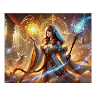 Divine Battle Healer Posters - Kracht Mededogen Perfect Poster