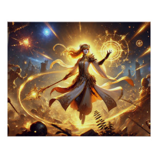 Divine Battle Healer Posters - Kracht Mededogen Perfect Poster