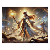 Divine Battle Healer Posters - Kracht Mededogen Perfect Poster (Voorkant)