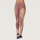 Divine Curves – Elegant Feminine Line Art Leggings (Dos)