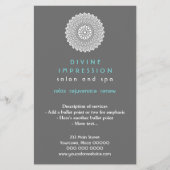Divine Cyan Impression Verticaal Flyer (Voorkant)