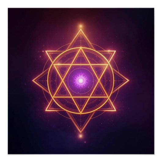 Divine Diwali Energy Flow | ArtivaNest Perfect Poster (Voorkant)