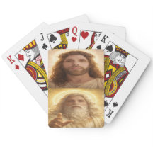 Divine Faces Aangepaste Klassieke Speelkaarten