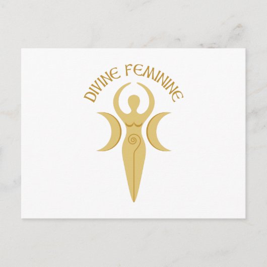 Divine Feminine Briefkaart (Voorkant)