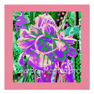 Divine Flower Grote Liefde Glossy Poster Perfect Poster