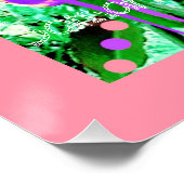 Divine Flower Grote Liefde Glossy Poster Perfect Poster (Hoek)