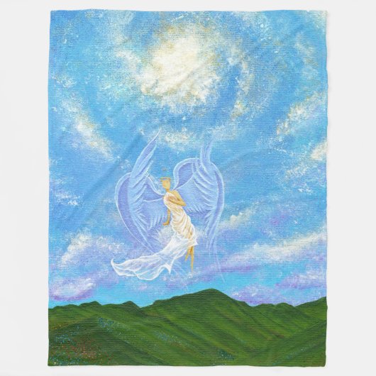 Divine Grace - Fleece Blanket Deken (Voorkant)