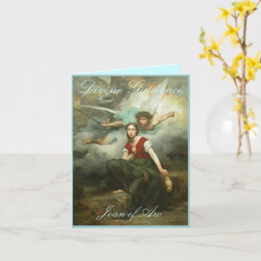 Divine Guidance notecard Kaart (Gele Bloem)