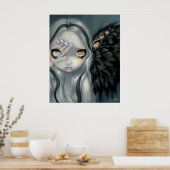 Divine Hand ART PRINT gothic angel surreal (Keuken)