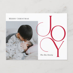 Divine Joy EDITABLE COLOR Holiday Briefkaart