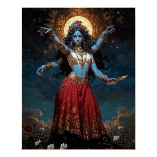 Divine Kali Perfect Poster (Voorkant)