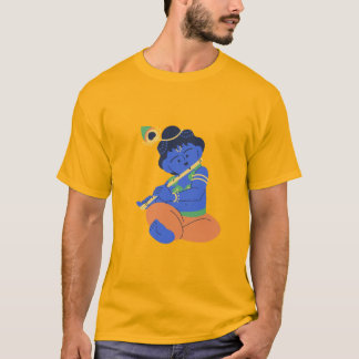 Divine Krishna Graphic T-Shirt