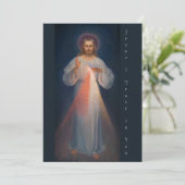 Divine Mercy by Kazimierowski Eugene Kaart (Staand voorkant)