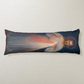 Divine Mercy by Kazimierowski Eugene Lichaamskussen (Voorkant)