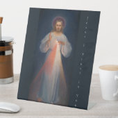 Divine Mercy by Kazimierowski Eugene Reclamebord Met Voetstuk (Insitu)