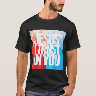 Divine Mercy Chaplet Jesus I's Trust I you St Faus T-shirt
