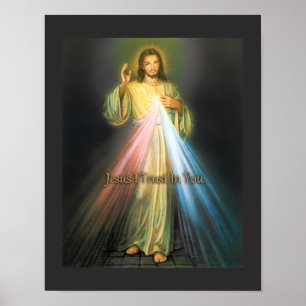 DIVINE MERCY DOOR EKLEKTIX POSTER