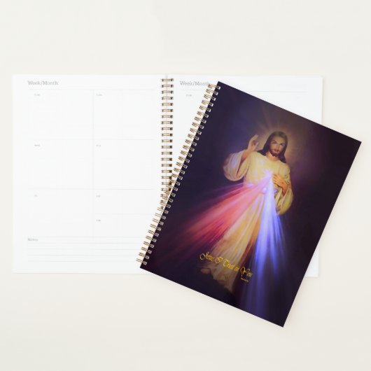 Divine Mercy Gold avec Prière Chaplet (Devant avec enveloppe)