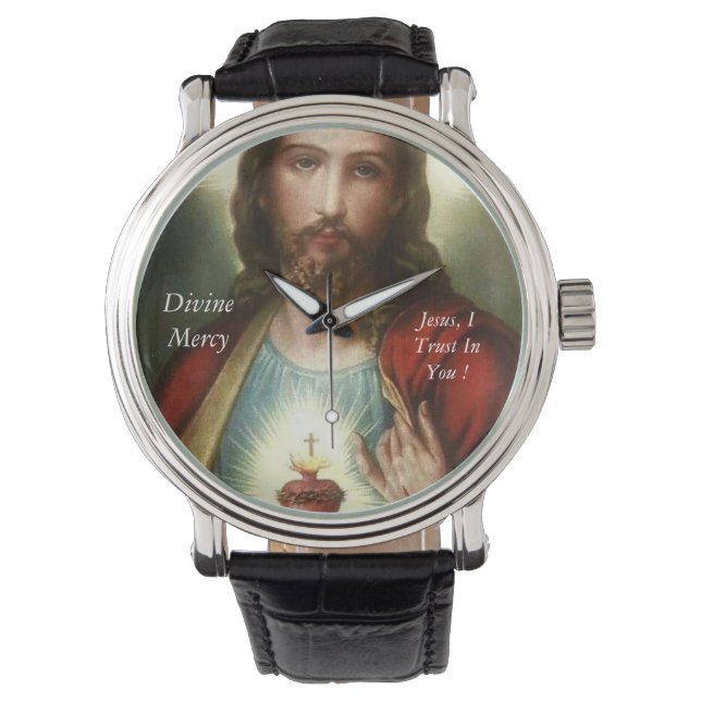 Divine Mercy Horloge (Voorkant)