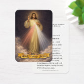 Divine Mercy Jesus Catholic Funeral Holy Card - (Bureau)