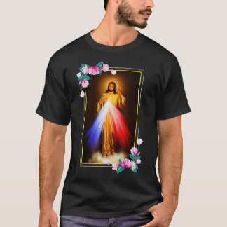 Divine Mercy Jesus Christ Sacred Heart of Jesus Gi T-shirt