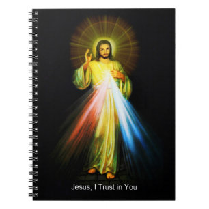 Divine Mercy Jesus notebook Notitieboek