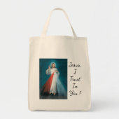 divine mercy large tote bag (Devant)