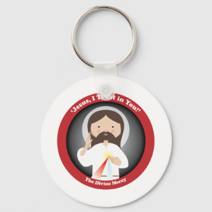 Divine Mercy of Jesus Sleutelhanger