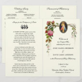 Divine Mercy Programme de mariage de masse catholi (Devant / Derrière)