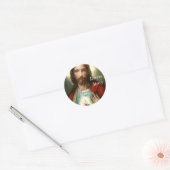 Divine Mercy Ronde Sticker (Envelop)