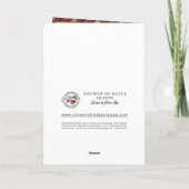 Divine Mercy Sacred Heart Scripting Religious Kaart (Achterkant)