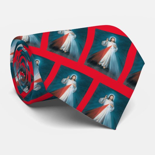 Divine Mercy Stropdas (Opgerold)