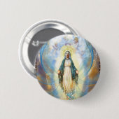 Divine Moeder Ronde Button 5,7 Cm (Voorkant /achterkant)