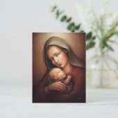 Divine Motherhood Briefkaart (Staand voorkant)