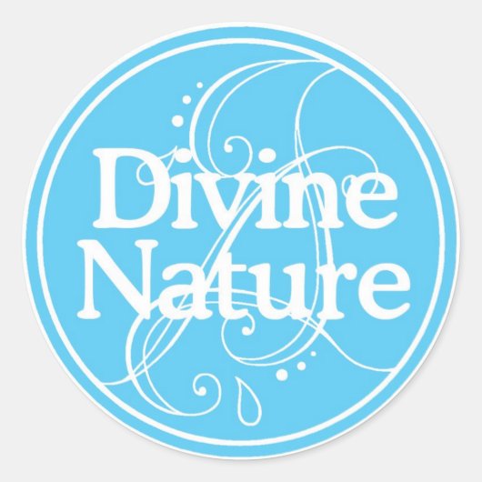Divine Natuur Sticker (Voorkant)
