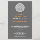 Divine Oranje Impression Vertical Flyer (Voorkant)