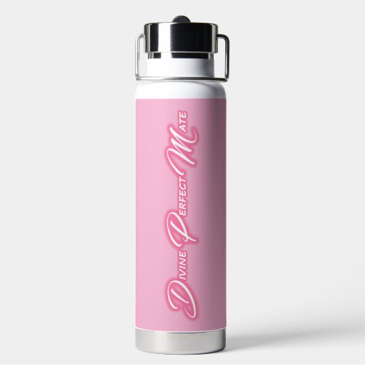 Divine Parfait Mate Insultée Bouteille d'eau de cu (Arrière)