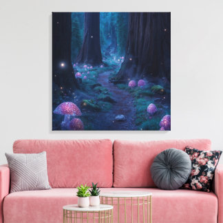 Divine Path Wandkunst – Spirituele Reis Landschap Canvas Afdruk
